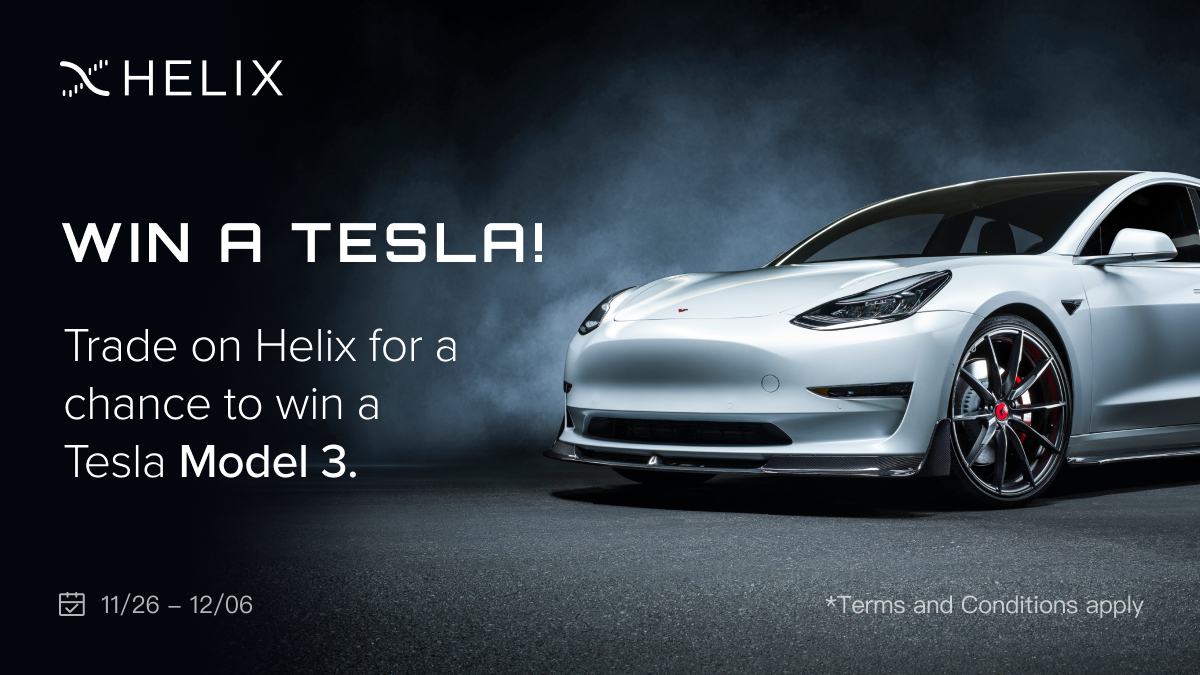 Turkey Day Tesla Giveaway - Helix Trading Competition