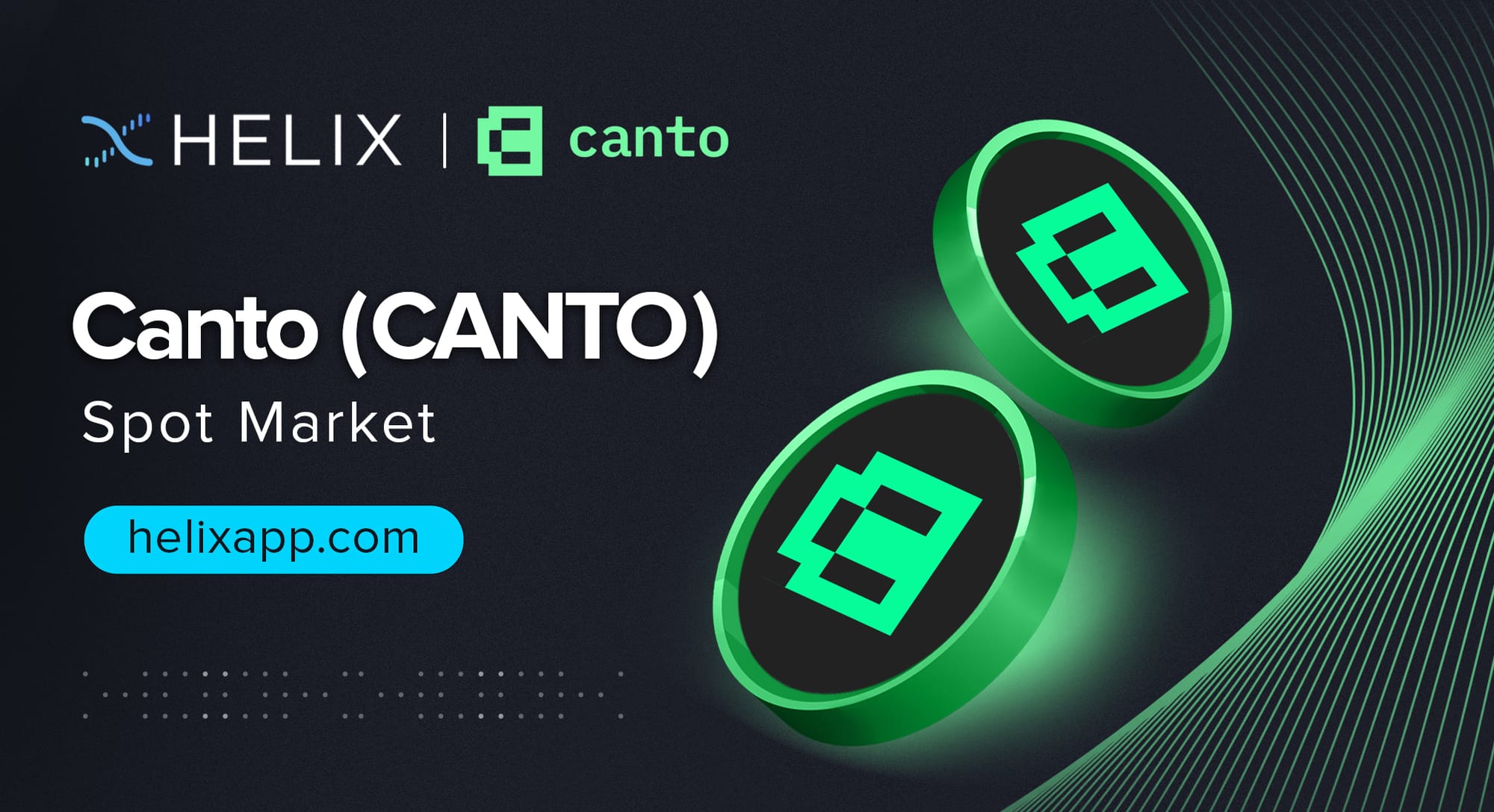 Decentralized Canto (CANTO) Listing on Helix