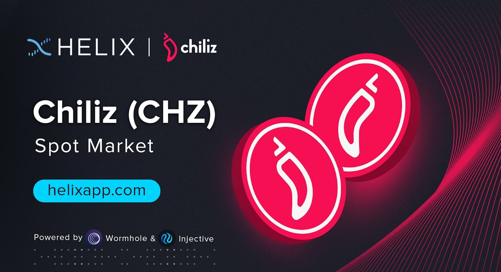 Chiliz ($CHZ), the Token Powering the Leading Web3 Ecosystem for Sports, Listing on Helix