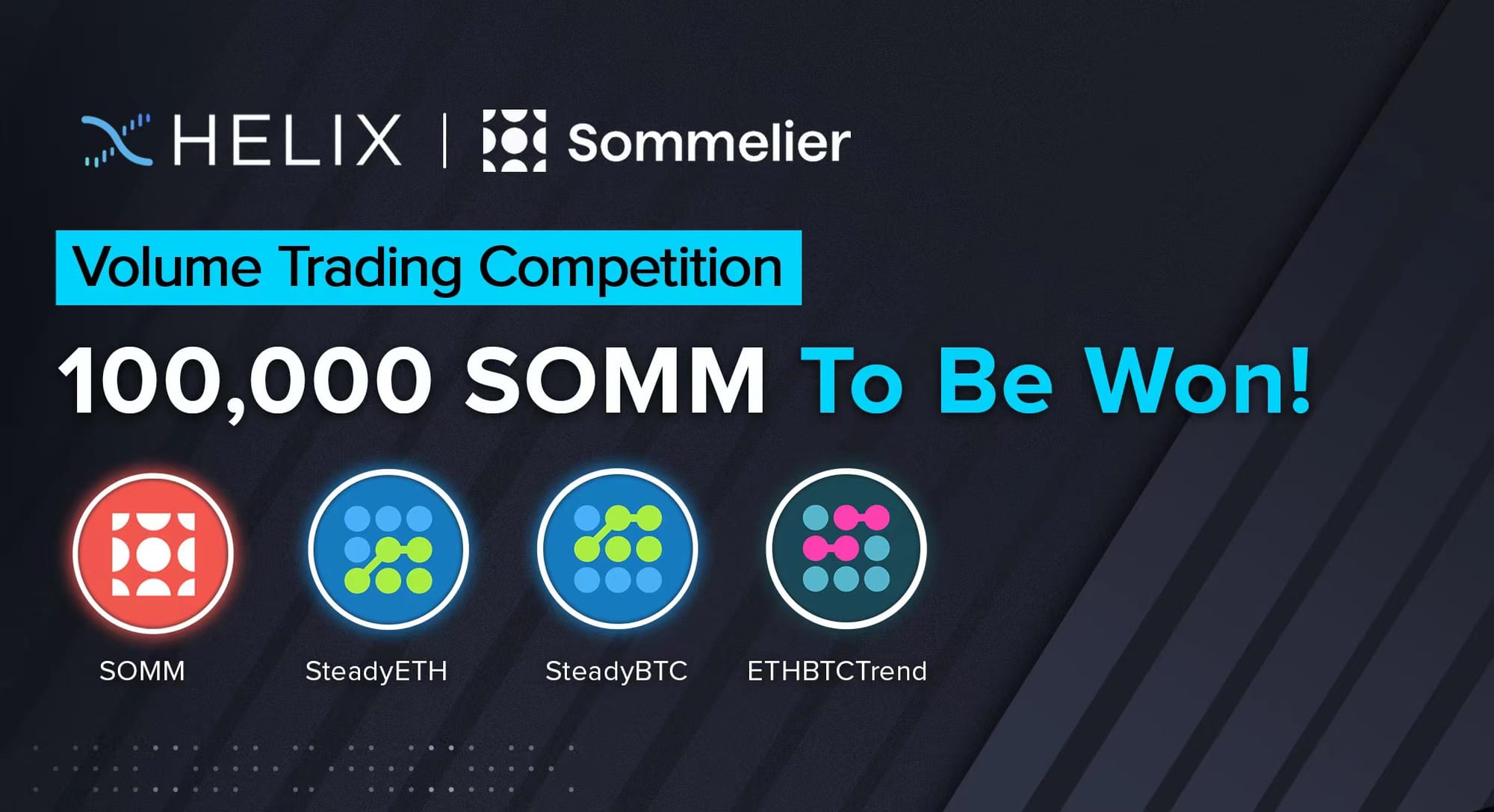 [CLOSED] Sommelier (SOMM) and Strategy Tokens Listing on Helix with 100,000 in SOMM Rewards