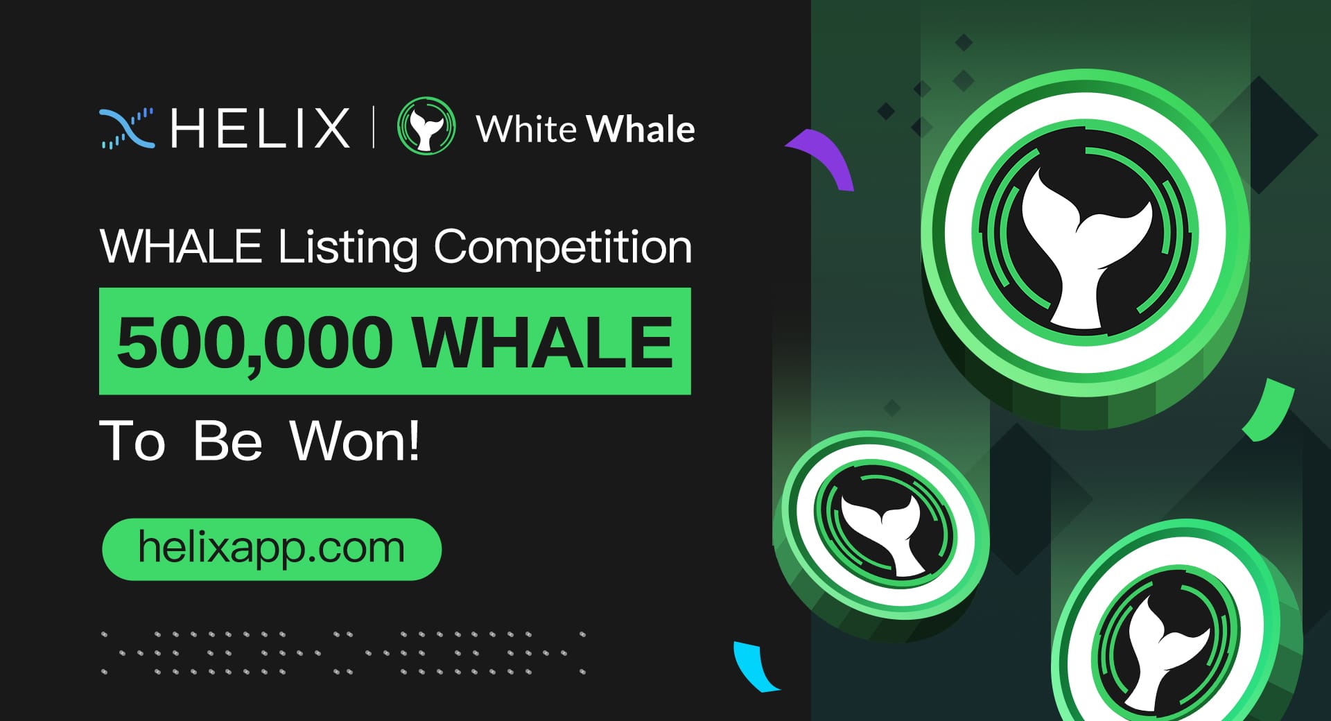 [CLOSED] White Whale (WHALE) Listing Competition with 500,000 WHALE in Rewards
