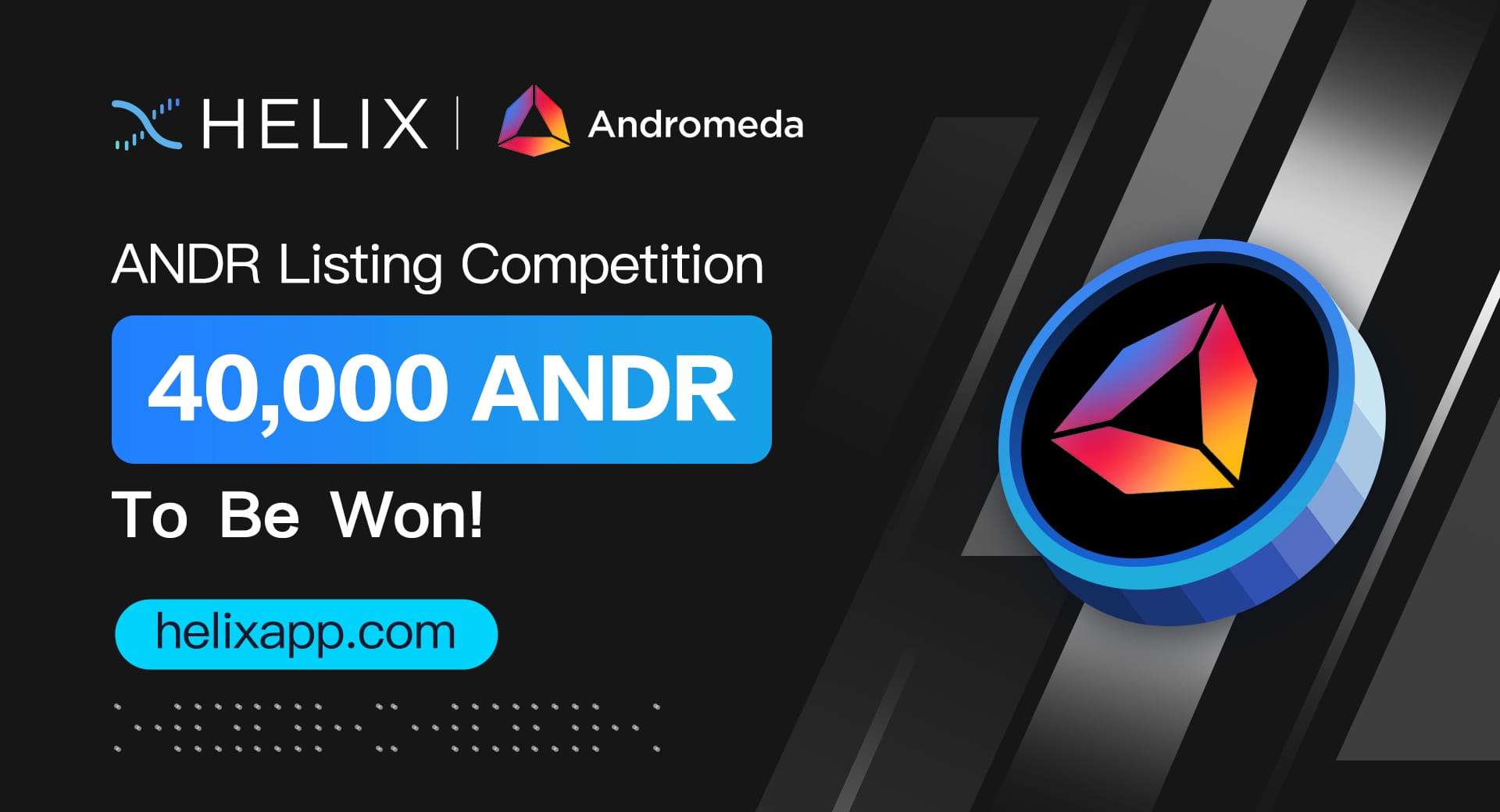 [CLOSED] Andromeda (ANDR) Listing Competition with 40,000 ANDR in Rewards