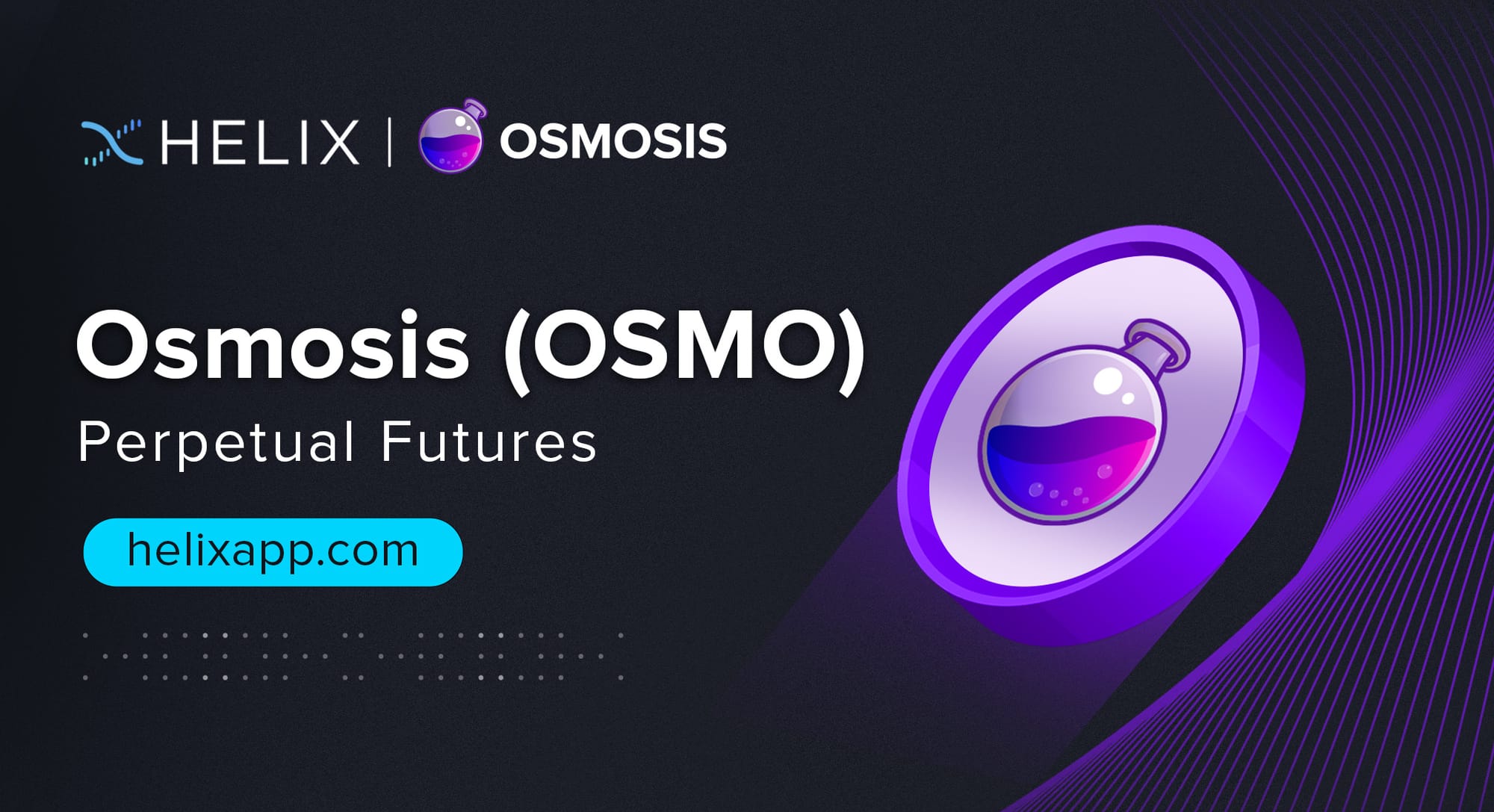 Decentralized Osmosis (OSMO) Perpetual Futures Listing on Helix