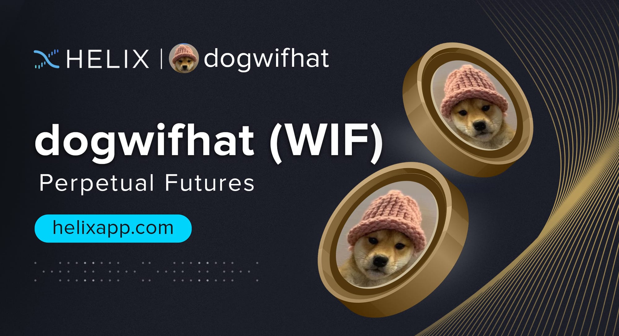 Decentralized Dogwifhat (WIF) Perpetual Futures Listing on Helix
