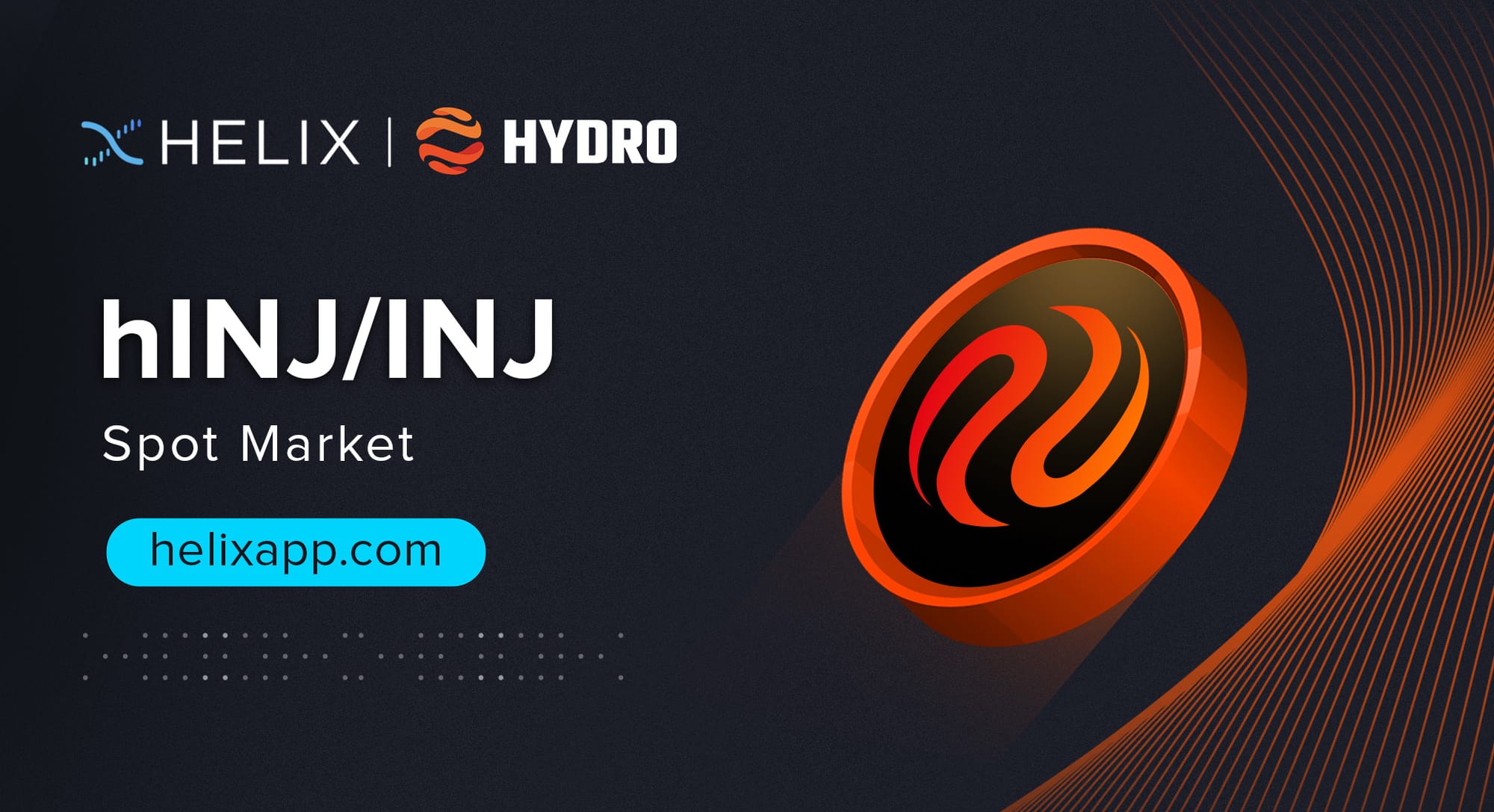 Decentralized hINJ/INJ Spot Market Listing on Helix