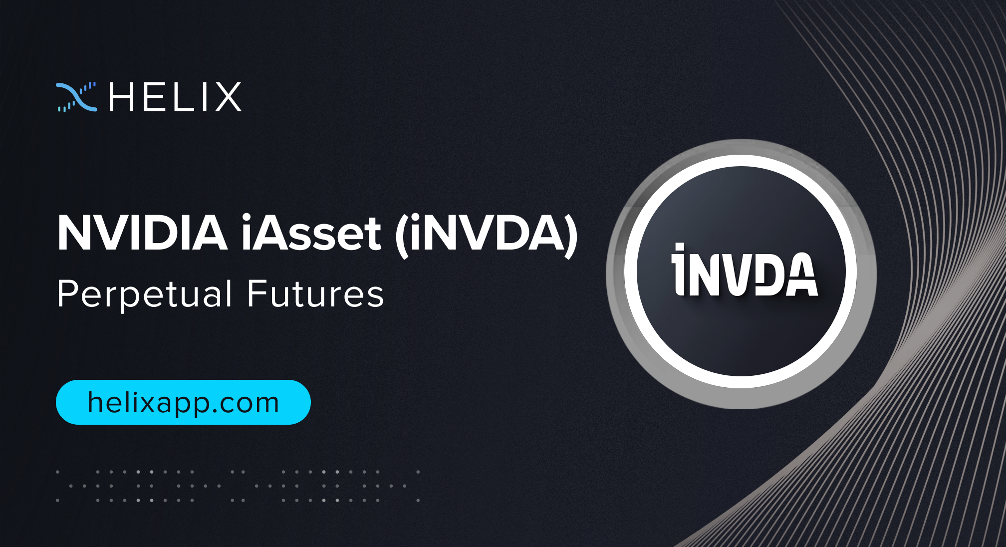 Decentralized NVIDIA iAsset (iNVDA) Perpetual Futures Listing on Helix