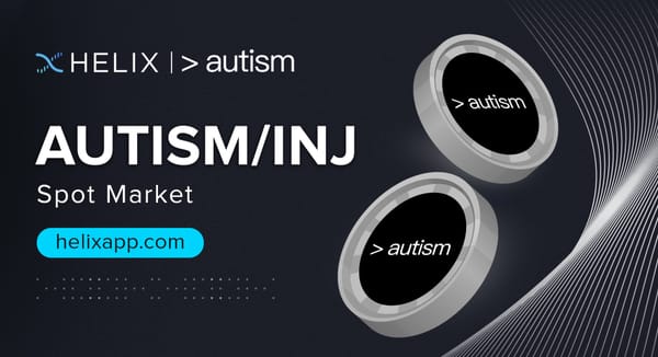 Decentralized AUTISM Spot Market Listing on Helix