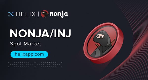 Decentralized NONJA/INJ Spot Market Listing on Helix