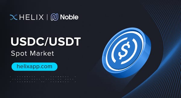 Decentralized USDC/USDT Spot Market Listing on Helix