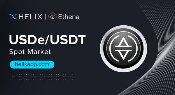 Decentralized USDe/USDT Spot Market Listing on Helix