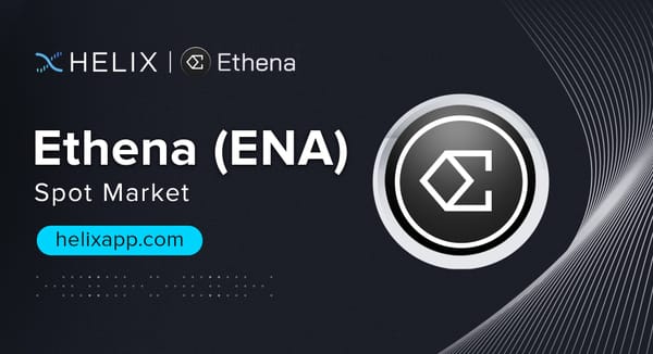 Decentralized ENA/USDT Spot Market Listing on Helix