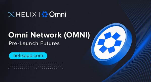 Decentralized Omni Network (OMNI) Pre-Launch Futures Listing on Helix