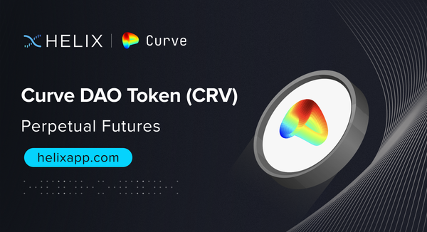 Decentralized Curve DAO Token (CRV) Perpetual Futures Listing on Helix