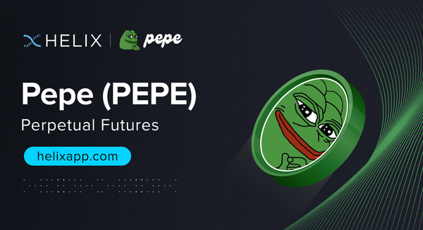 Pepe Token (PEPE) Perpetual Futures Listing on Helix