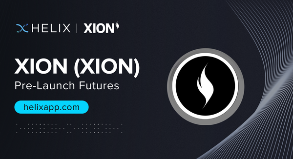 Decentralized XION (XION) Pre-Launch Futures Listing on Helix