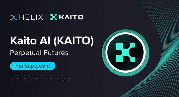 Decentralized Kaito AI (KAITO) Perpetual Futures Listing on Helix