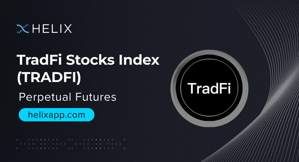 Decentralized TradFi Stocks Index (TRADFI) Perpetual Futures Listing on Helix