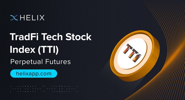 Decentralized TradFi Tech Stock Index (TTI) Perpetual Futures Listing on Helix